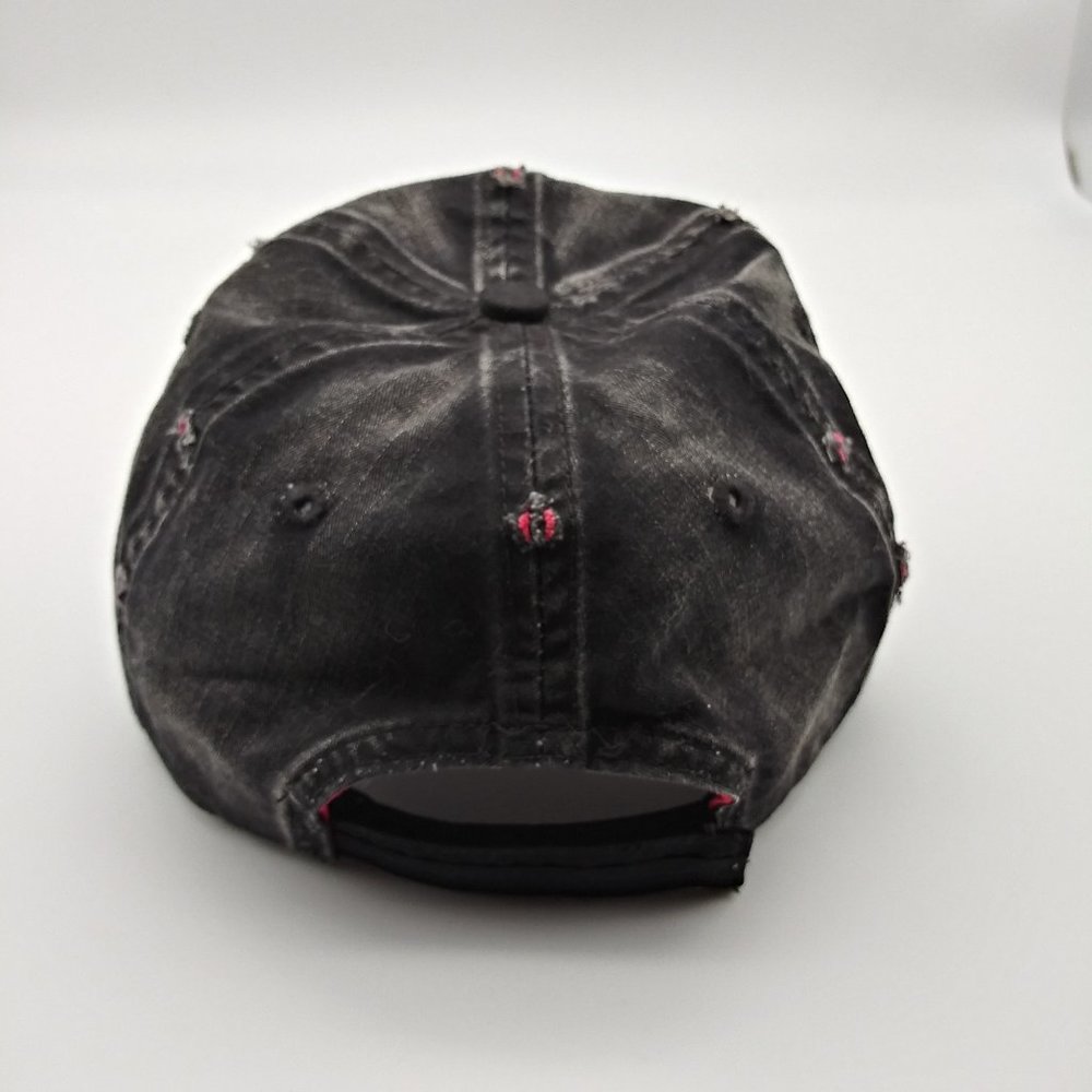 Retro Cowgirl  Distressed Cap - Picture 4 of 12